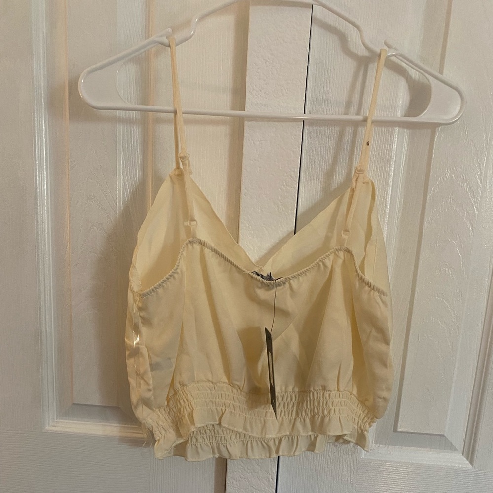 Fashion Nova Satin Dreams Crop Top